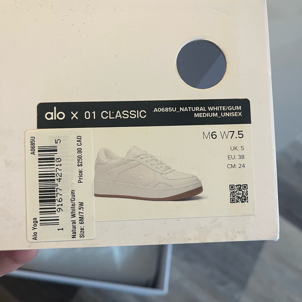 ALO Yoga White Sneakers